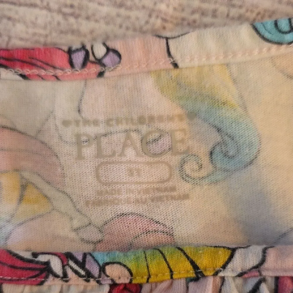 The Children's Place Pink Dinosaur Long Sleeve Tee